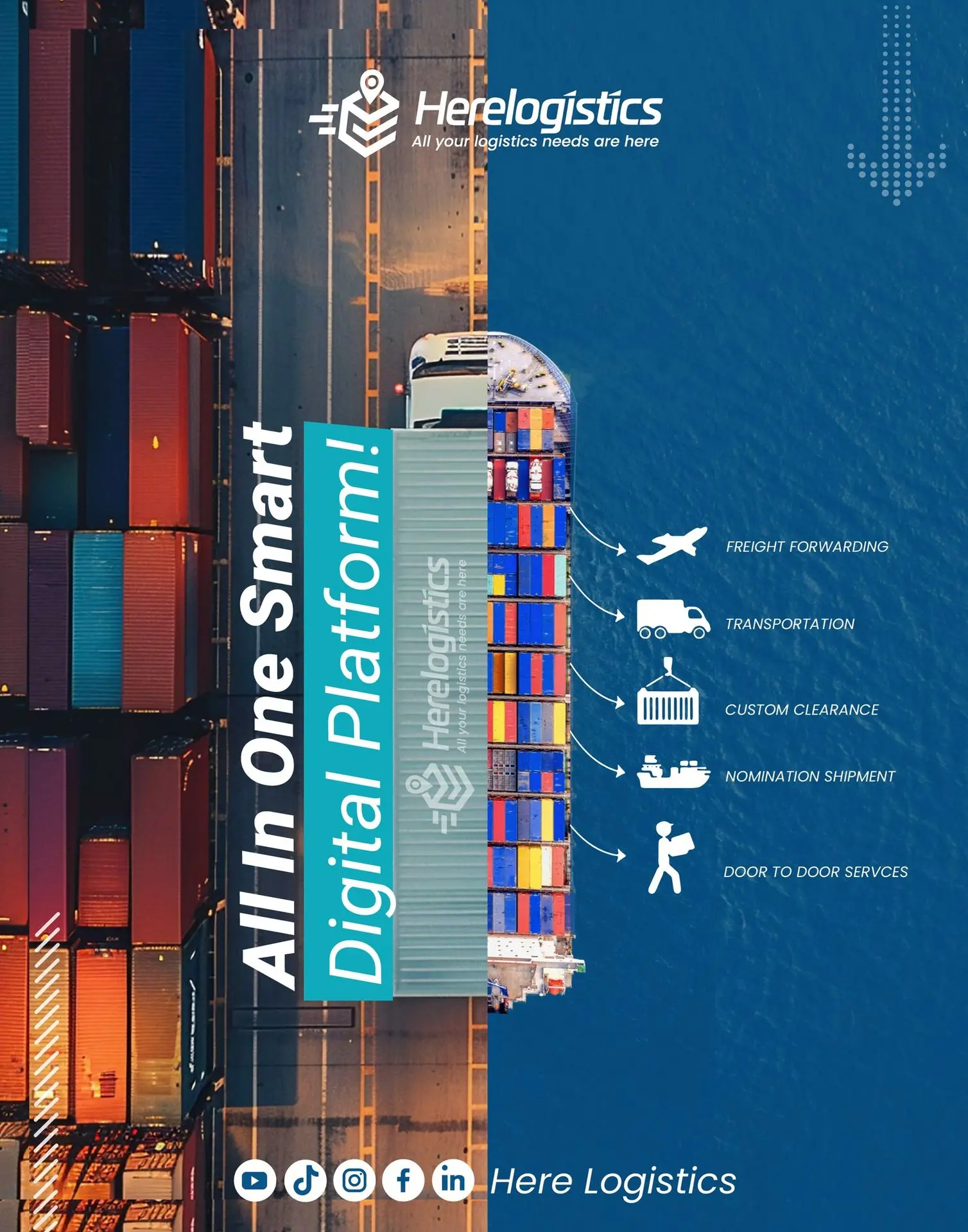 Here Logistics: Simplifying Freight Forwarding in the MENA Region